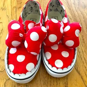 Girls Minnie Mouse Vans